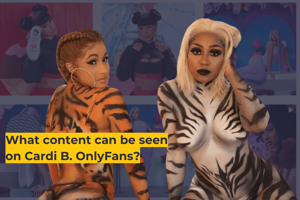 What content can be seen on Cardi B. OnlyFans